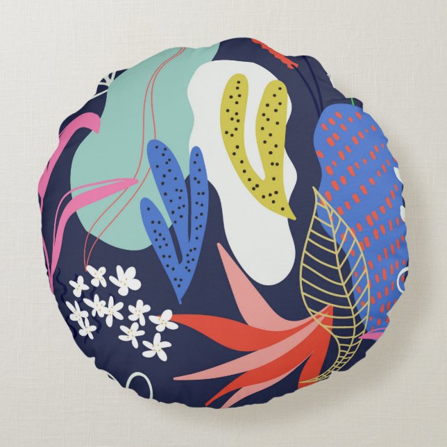 Coussins Ronds Décoration merveilleuse (Dos)