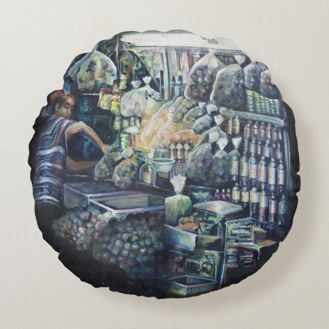 Coussins Ronds Déplacé l'objectif, Singapour (Devant)