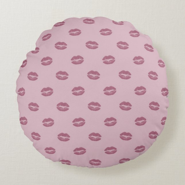 Coussins Ronds Design Féminin Moderne (Devant)