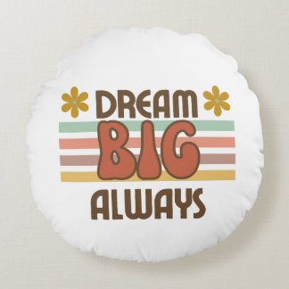 Coussins Ronds Design simple des années 70