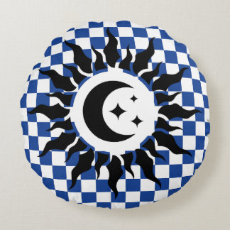 Coussins Ronds dessin géométrique ItalianFreaks