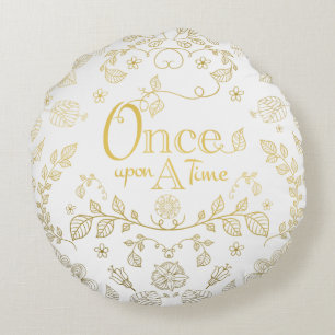 Coussins Ronds Deux Tons Une Fois À Un Oreiller Jetant