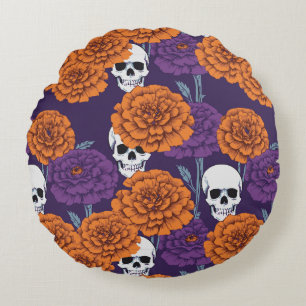 Coussins Ronds Día de Muertos