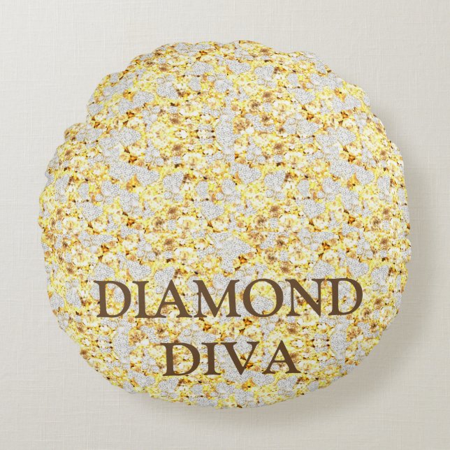 COUSSINS RONDS DIAMOND DIVA (Devant)