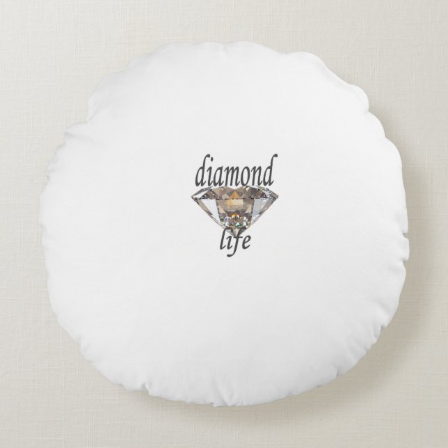 Coussins Ronds Diamond Life (Devant)