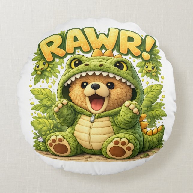 Coussins Ronds Dino Dylan (Devant)