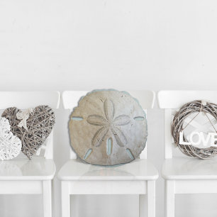 Coussins Ronds Dollar de Sable Naturel Rond Décoratif pour la Côt
