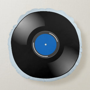 Coussins Ronds Dossier de vinyle