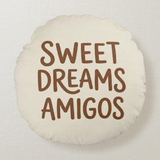 Coussins Ronds Douces Rêves Amigos