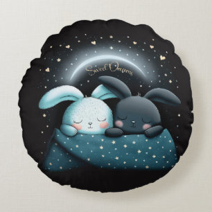 Coussins Ronds Doux Rêves Mignon Design Lapin