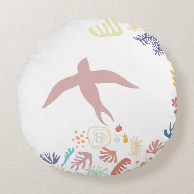 Coussins Ronds Dove Matisse (Devant)
