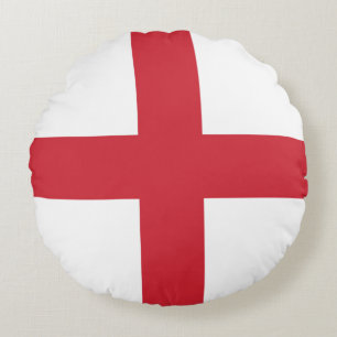 Coussins Ronds Drapeau Angleterre
