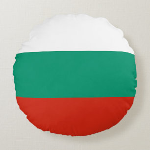 Coussins Ronds Drapeau de Bulgarie