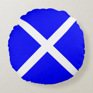 Coussins Ronds Drapeau de code de signaux "M" (Mike)