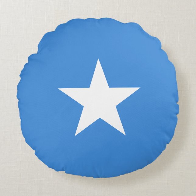 Coussins Ronds Drapeau de la Somalie (Devant)