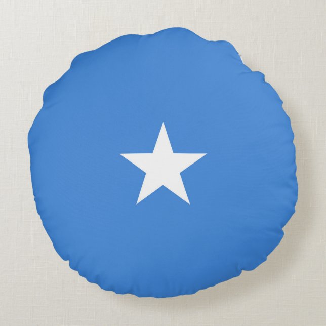 Coussins Ronds Drapeau de Somalie (Dos)