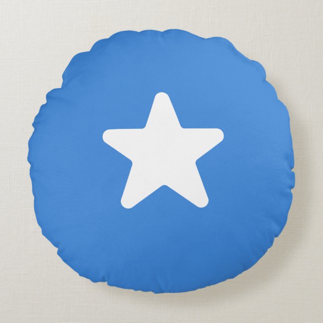 Coussins Ronds Drapeau de Somalie (Devant)