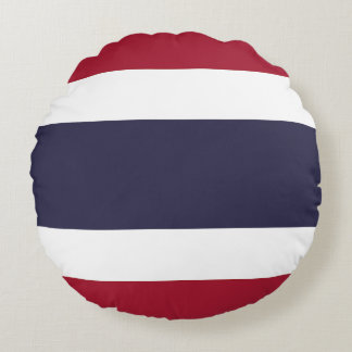Coussins Ronds Drapeau de Thaïlande