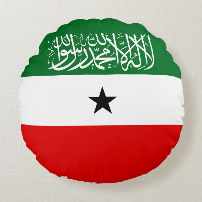 Coussins Ronds Drapeau du Somaliland (Devant)