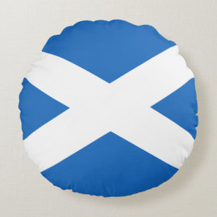 Coussins Ronds Drapeau Écosse