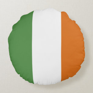 Coussins Ronds Drapeau irlandais