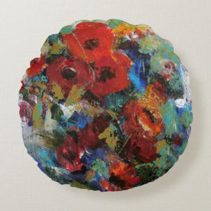 Coussins Ronds Éclaboussure de couleur II