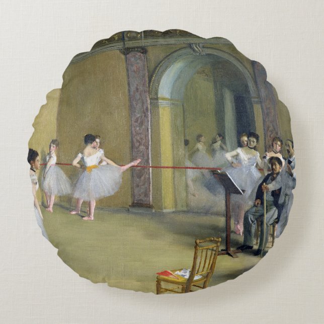 Coussins Ronds Edgar Degas | le foyer de danse (Devant)