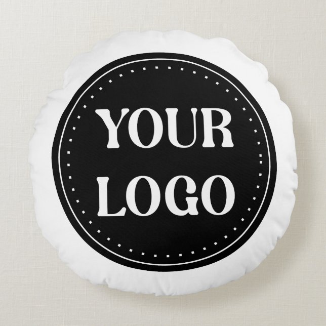 Coussins Ronds élégant, contemporain, poli et personnalisable (Devant)