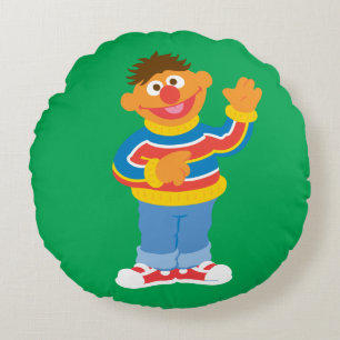 Coussins Ronds Ernie Graphic
