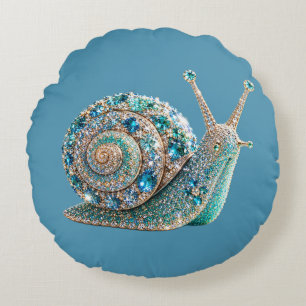 Coussins Ronds Escargot Joyau Étincelant