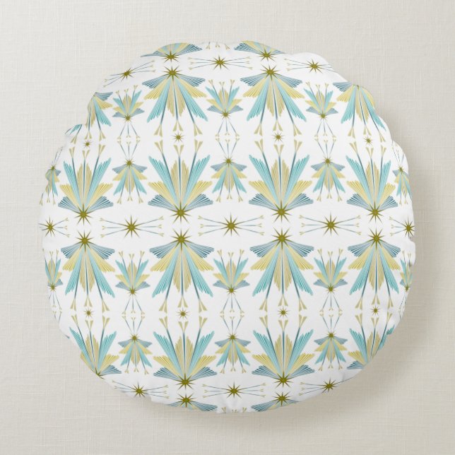 Coussins Ronds Étoiles de fée Lève ronde oreiller (Devant)