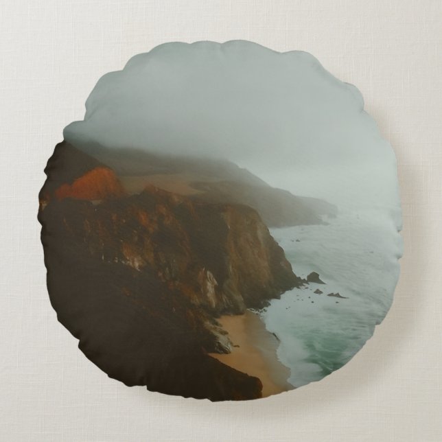 Coussins Ronds Exploration de Big Sur (Devant)