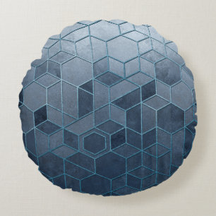 Coussins Ronds Extraction géométrique d'hexagones sur un relief b