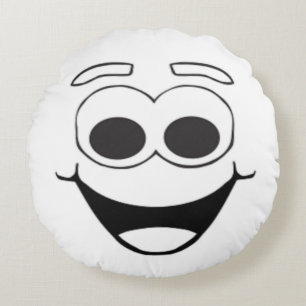 COUSSINS RONDS FACE HEUREUSE