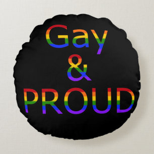 Coussins Ronds Fallln Gay et Fier