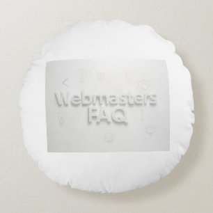 Coussins Ronds FAQ Webmasters