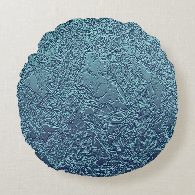 Coussins Ronds Feuillage d'hiver...... (Devant)