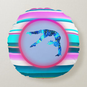 Coussins Ronds Filles Gymnastique, Power Tumbling, Ressort