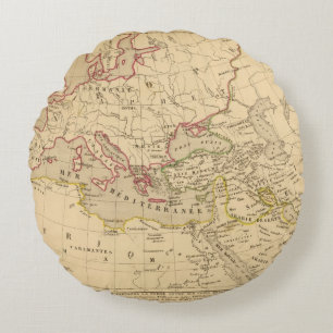 Coussins Ronds Fils aux. de Noe de trois de Terre