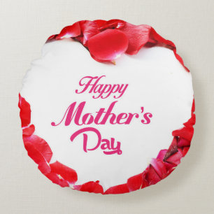 Coussins Ronds Fleur de beauté moderne