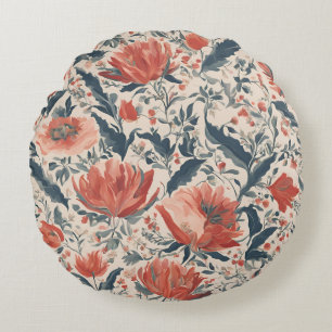 Coussins Ronds Fleur Vintage