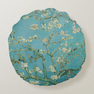 Coussins Ronds Fleurs d'amandier par Vincent Van Gogh Beaux-arts