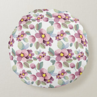 Coussins Ronds Fleurs d'été 1