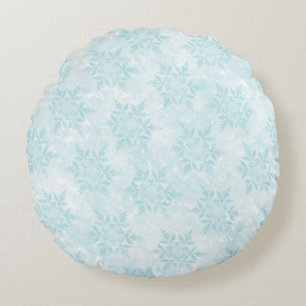 Coussins Ronds FlOcOnS De NeIgE