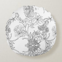 Flore noire et blanche