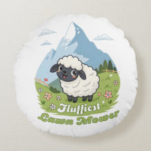 Fluffiest Lawn Mower - Adorable Blacknose Sheep