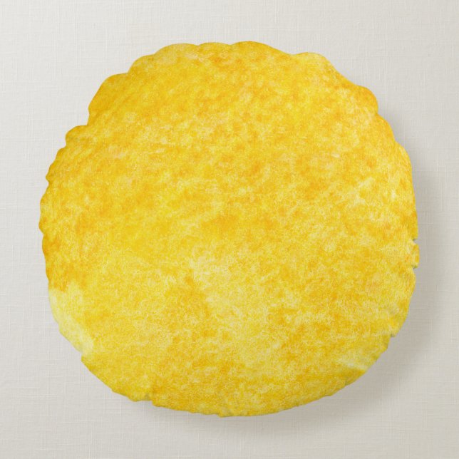 Coussins Ronds Fond abstrait doré, abstrait, art, fond (Devant)