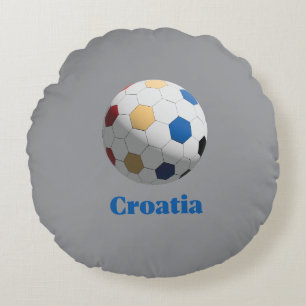 Coussins Ronds Football croate