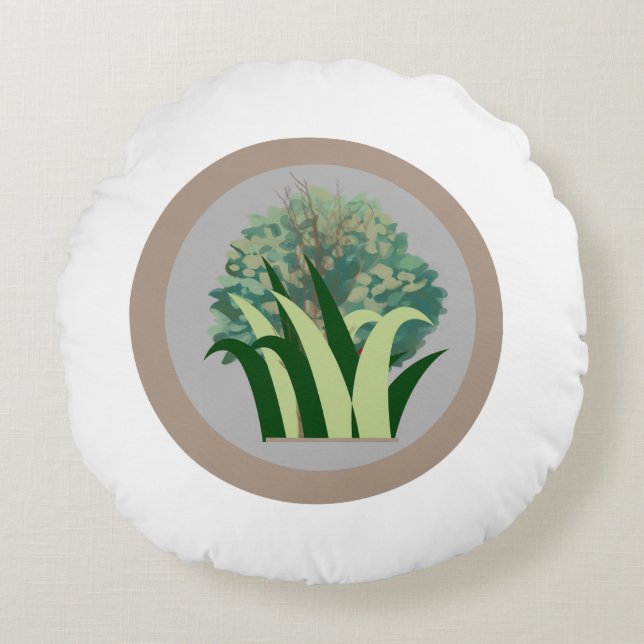 Coussins Ronds Formes et dégradés (Devant)