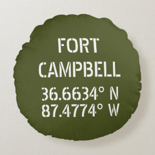Coussins Ronds Fort Campbell Latitude Longitude